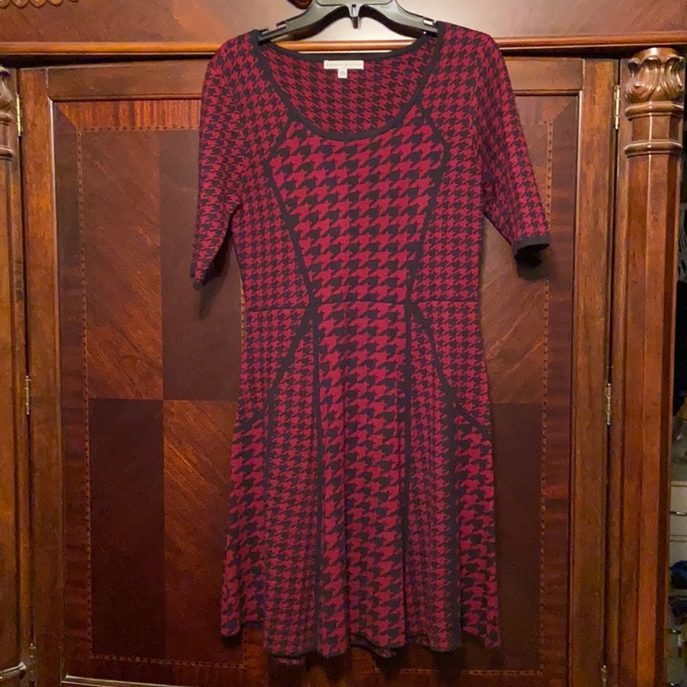 A line sweater dress
